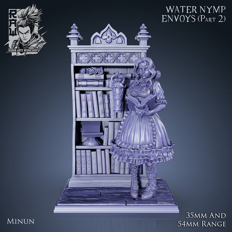 Minun The Scholar - Dual Form (Mermaid) - 54mm - Only-Games