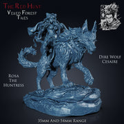 Rosa and Cesaire - Red Riding Hood and Wolf - STL only - Only-Games