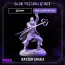 5 miniatures - 32mm - Classic RPG game enemies bundle - DARK WIZARDS - MASTERS OF DUNGEONS QUEST - Only-Games