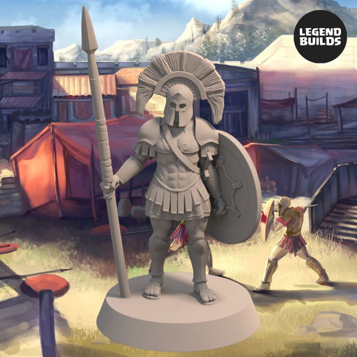 Realm of Eros Captain - 3D printable miniature – STL file - Only-Games