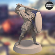 Realm of Eros soldier with Sword and Shield - Pose 2 - Only-Games