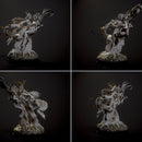 Red 12 - Double Figure Pin-Up - STL only - Only-Games