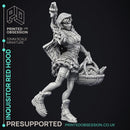Red hood - Iron Inquisitor- 4 Models - PRESUPPORTED - 32mm Scale