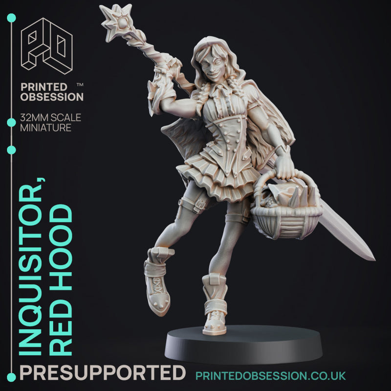 Ladies of the Table Top Pack #1 - 9 Models - PRE SUPPORTED - D&D 32mm scale