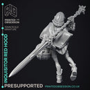 Red hood - Iron Inquisitor- 4 Models - PRESUPPORTED - 32mm Scale