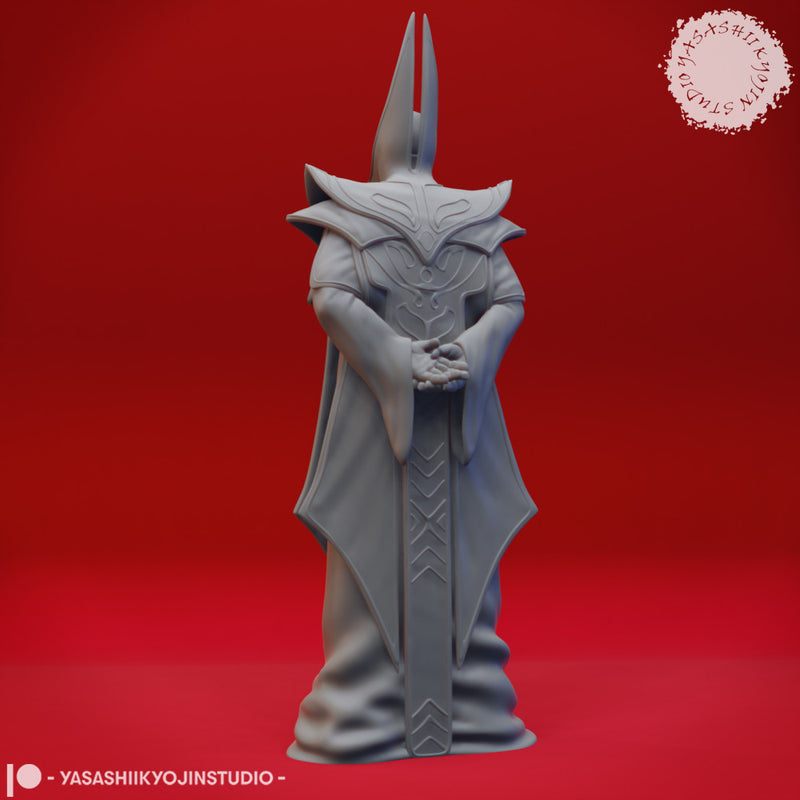 Red Wizard - Tabletop Miniatures (Pre-Supported)