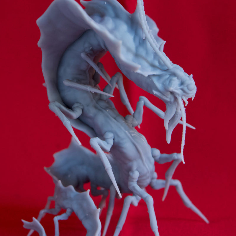 Remorhaz - Tabletop Miniature (Pre-Supported)