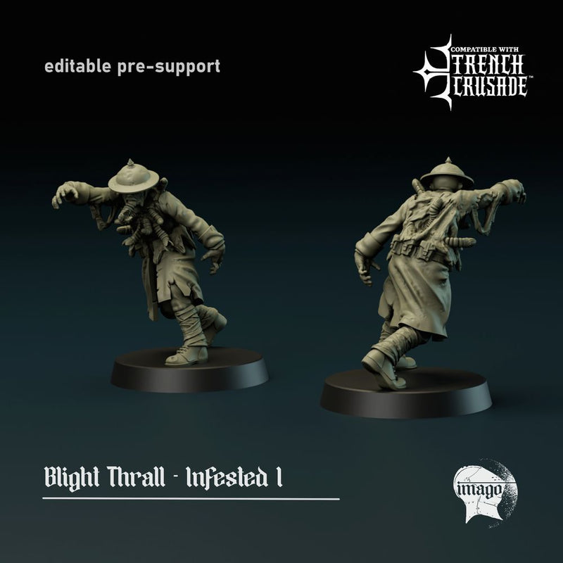 Blight Thrall - Infested 1 (pre-supported)