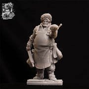 Rene The Baker - Villager NPC with living and undead alts - STL only - Only-Games