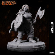 5 miniatures - 32mm - Classic RPG game Dwarves bundle - DRAGONBLADE - Only-Games