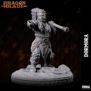 5 miniatures - 32mm - Classic RPG game Dwarves bundle - DRAGONBLADE - Only-Games
