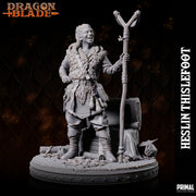 4 miniatures - 32mm - Heroes of the Blade - DRAGONBLADE - Only-Games