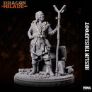 4 miniatures - 32mm - Heroes of the Blade - DRAGONBLADE - Only-Games