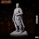 4 miniatures - 32mm - Heroes of the Blade - DRAGONBLADE - Only-Games