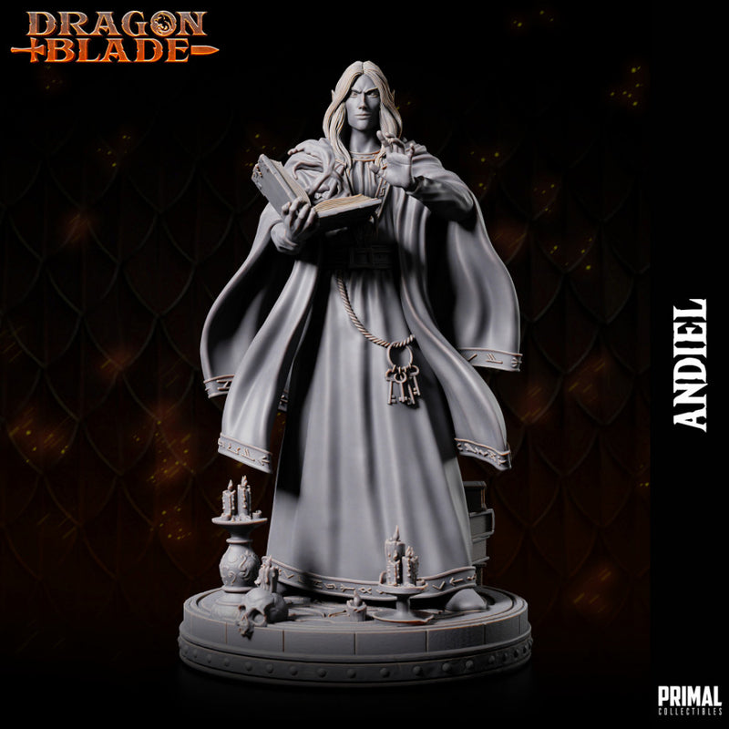 3 miniatures - 32mm - Classic RPG wizards bundle - DRAGONBLADE - Only-Games