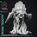 Rhan-Tegoth - The Wondering Desert -  PRESUPPORTED - Illustrated and Stats - 32mm scale