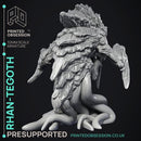 Rhan-Tegoth - The Wondering Desert -  PRESUPPORTED - Illustrated and Stats - 32mm scale