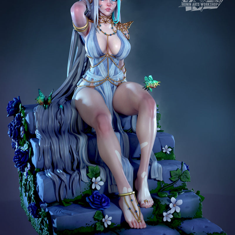 Ridia Pin Up (NSFW)-  75mm plus 120mm (Presuported) - STL only - Only-Games