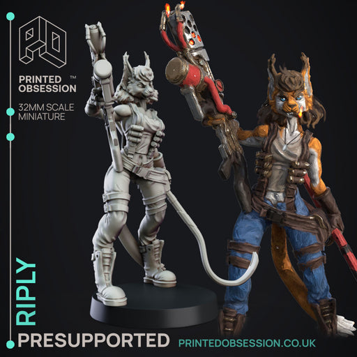 Riply Jones - Artificer - Creatures from behind the veil - PRESUPPORTED - 32mm scale - Only-Games
