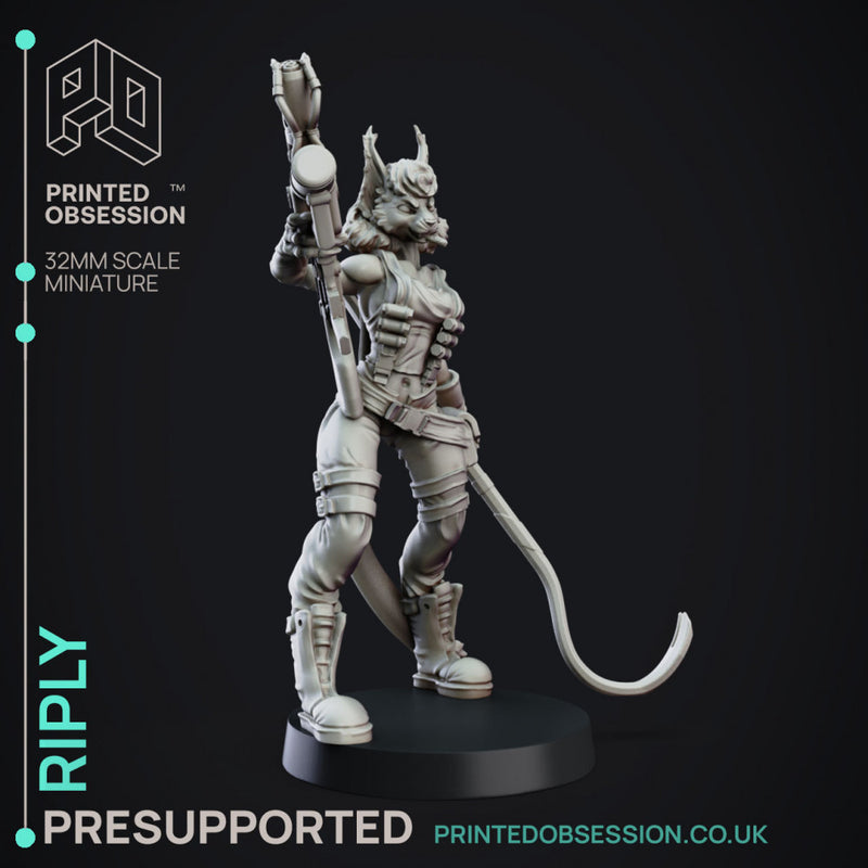 Riply Jones - Artificer - Creatures from behind the veil - PRESUPPORTED - 32mm scale