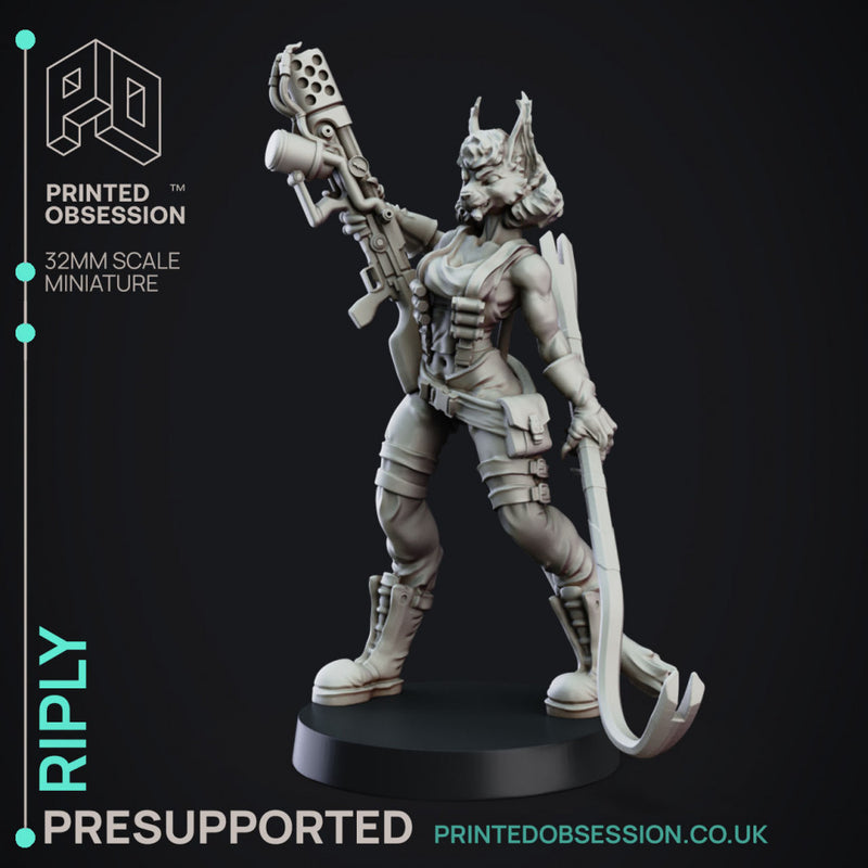 Riply Jones - Artificer - Creatures from behind the veil - PRESUPPORTED - 32mm scale