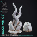 Rock Mimics - Enviroment traps - PRESUPPORTED - 32mm Scale