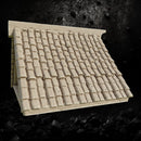 House with Wooden Courtyard - Medieval Fantasy Building STL, DnD Terrain