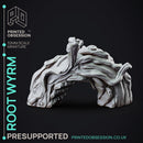 Root Wyrm - Wood Dragon - PRESUPPORTED - 32mm Scale