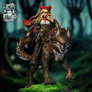 Rosa and Cesaire - Red Riding Hood and Wolf - STL only - Only-Games