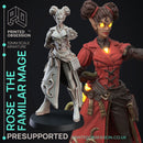 Elemental Familars Pack - 11 Model Pack - PRESUPPORTED - Illustrated & Stats - 32mm scale.