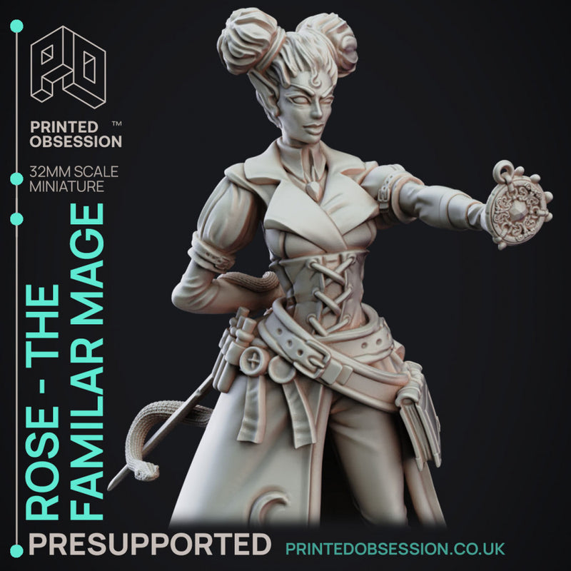 Rose - The Familar Seller - Character - PRESUPPORTED - 32mm Scale