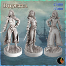 Sword Blade Pirate Rosetta - Sword Blade Pirate - 75mm + 35mm Scale