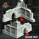 Gothic ruined wall - Only-Games