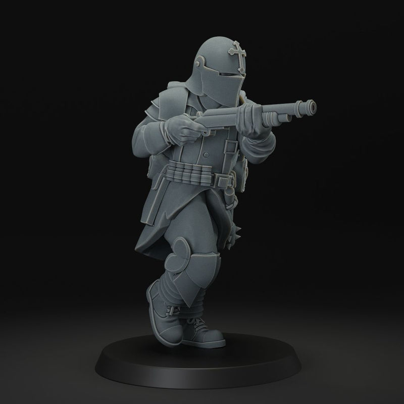 Shock trooper and trench cleaner variation