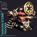 Samuri Stormtrooper Helm - Star Wars Fanart - 10cm toy