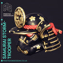 Samuri Stormtrooper Helm - Star Wars Fanart - 10cm toy