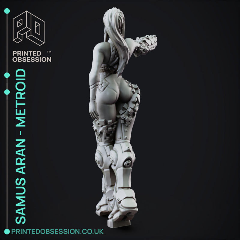 Samus Aran - Metroid - 25cm model