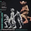 The Wondering Desert - Lovecraftian Horror - 17 Models -  PRESUPPORTED - Illustrated and Stats - 32mm scale