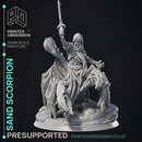 Desert Walker & Scorpion - 2 Models - Were Folk -  PRESUPPORTED - Illustrated and Stats - 32mm scale