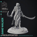 Desert Walker & Scorpion - 2 Models - Were Folk -  PRESUPPORTED - Illustrated and Stats - 32mm scale