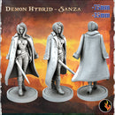 Demon Hybrid Sanza - Demon Hybrid Warrior - 75mm + 35mm Scale