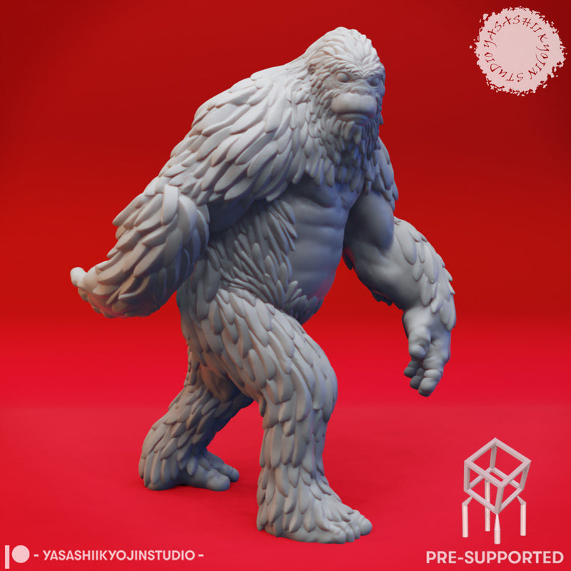 Sasquatch  - Tabletop Miniature (Pre-Supported)