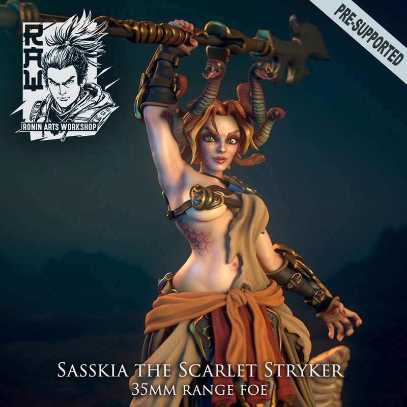 Sasskia The Scarlet Stryker - STL only - Only-Games