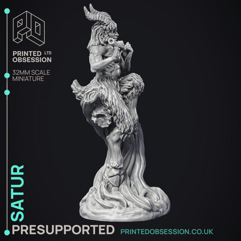 The Story Teller - Satyr - PRESUPPORTED -  32mm Scale