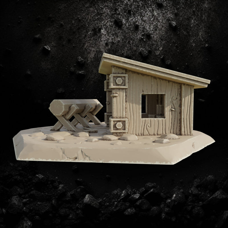 Sawmill - Fantasy Village Terrain STL, DnD & Wargaming Scenery