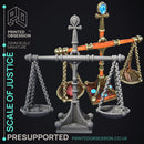 Court of Anubis - 14 Model Set - PRESUPPORTED - Illustrated and Stats - 32mm scale