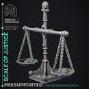 Scales of Judgement - Enviromental Models - Court of Anubis -  PRESUPPORTED - Illustrated and Stats - 32mm scale