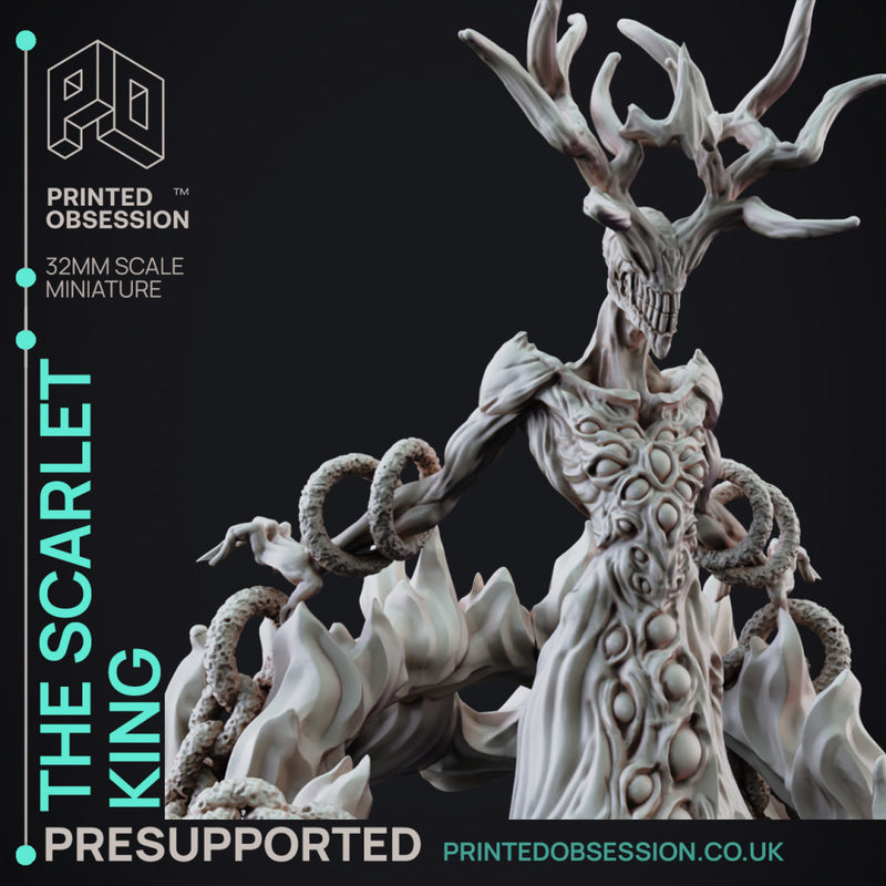 The Scarlet King - SCP "The D&D Incursion" - PRESUPPORTED - 32mm Scale