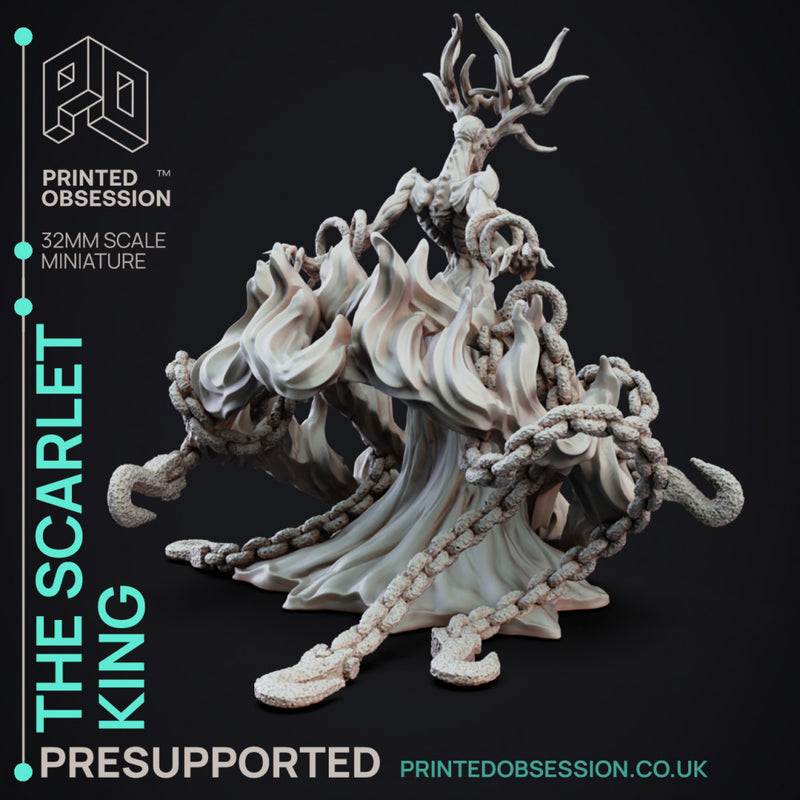 The Scarlet King - SCP "The D&D Incursion" - PRESUPPORTED - 32mm Scale
