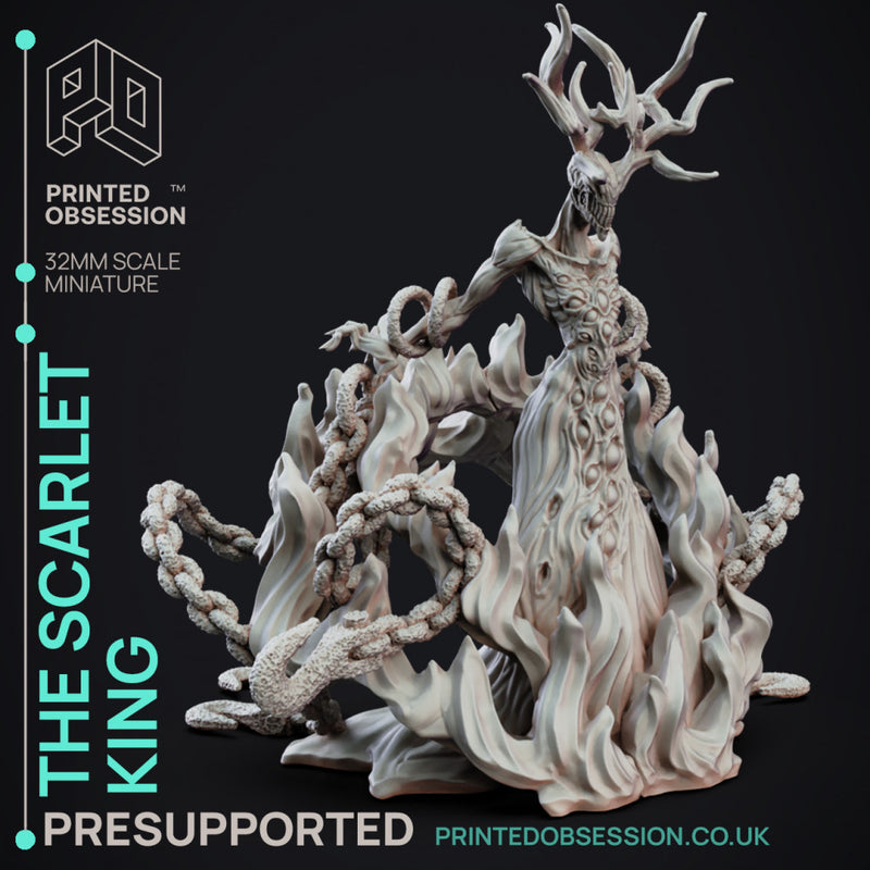 The Scarlet King - SCP "The D&D Incursion" - PRESUPPORTED - 32mm Scale